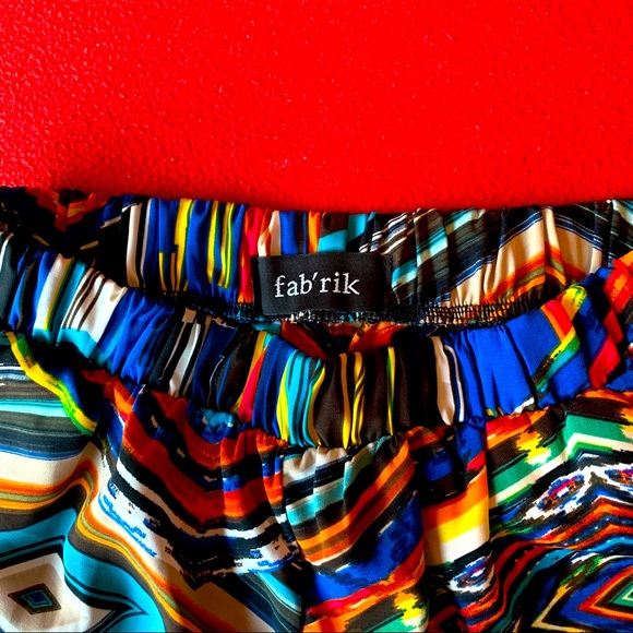 Adorable Fab’rik Colorful Boho Shorts - Picture 3 of 6